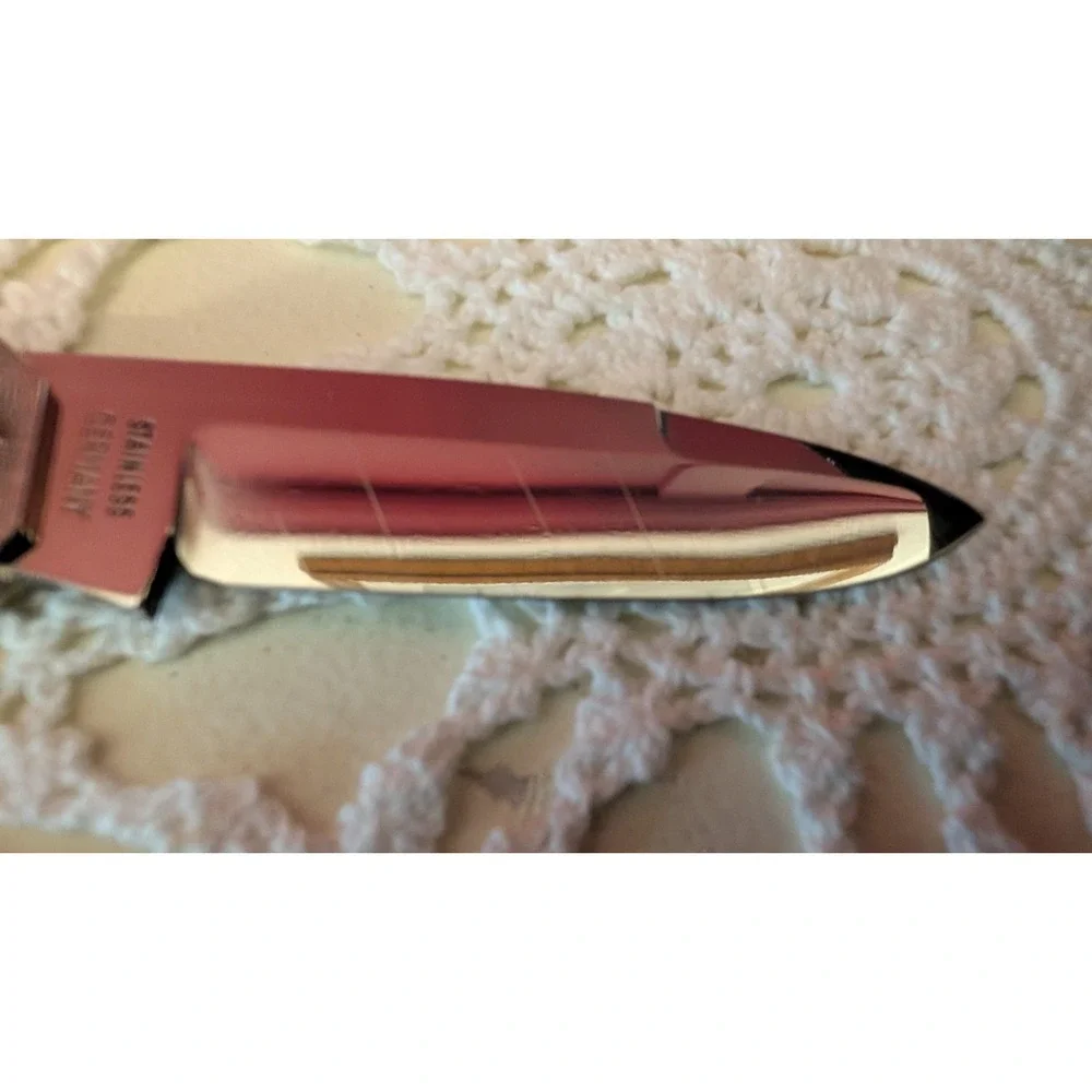 RARE VINTAGE AG RUSSELL GERMANY 1976 BICENTENNIAL EAGLE KNIFE KNIVES In Box